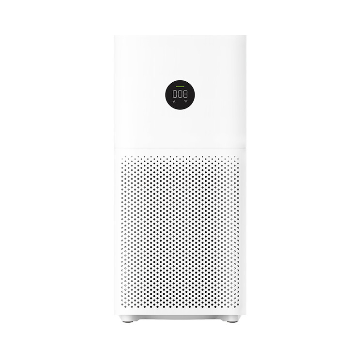 Mi Air Purifier 3C, 3-Layer Integrated 360° cylindrical HEPA filter Removes  99.97% of Pollutants, Delivers 5330 liters of purified air per minute, APP