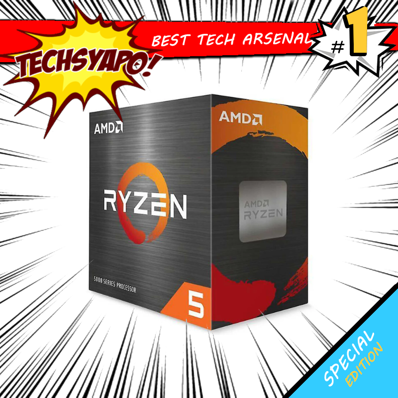 Processeur AMD Ryzen 5 5500 - Boîte D'origine, Neuf, Référence 100-100000457BOX